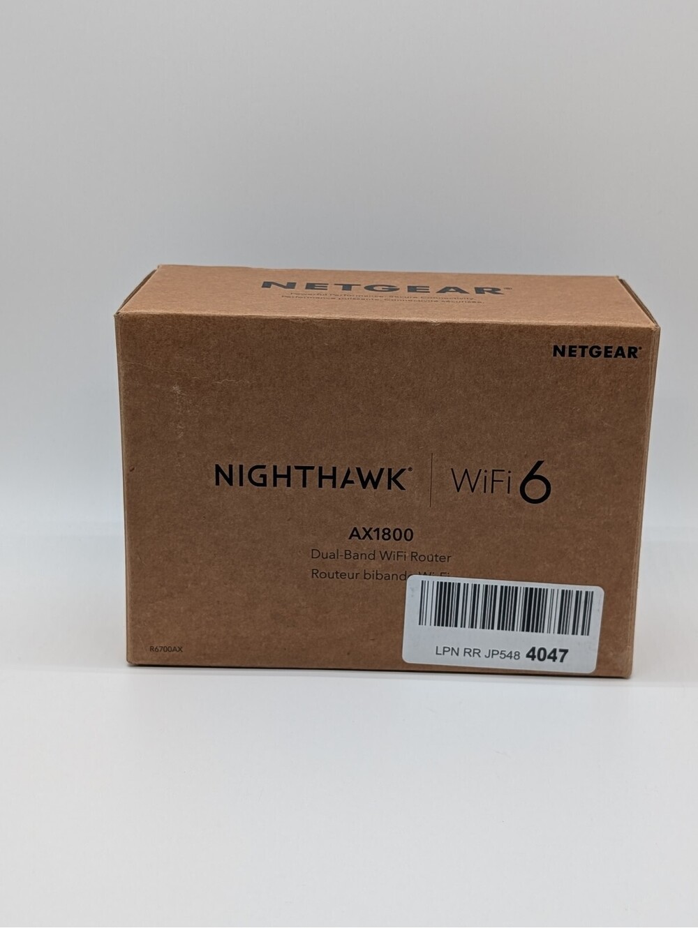NETGEAR Nighthawk AX1800 WiFi 6 Dual-Band Router R6700AX - Picture 4 of 5